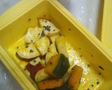 カボチャとサツマイモの大学芋風♪作り方4写真