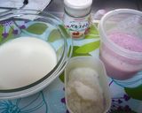 簡単　豆乳いちごのムース作り方1写真