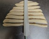 ピーナッツクリームとヌテラの編みパン作り方7写真
