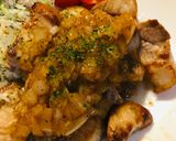 豚肉の一口ステーキ●玉ネギソース作り方4写真