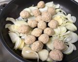 肉だんごとお野菜のトマト煮作り方2写真