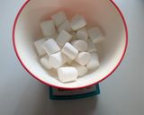 材料2つ ミルクプリン作り方1写真