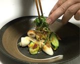 夏の肴に竹輪と茗荷ときゅうりの梅和え作り方12写真