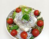 時短＆簡単☆豆腐＆シラス＆水菜のサラダ♪作り方2写真
