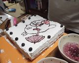 簡単キャラケーキ作り方3写真
