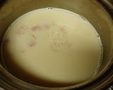 ヘルシー！ほうれん草とベーコンのミルク煮作り方4写真
