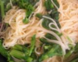 菜の花スパゲティ　ペペロンチーノ作り方10写真