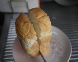 毎朝の厚切りトースト。ＨＢ食パンの切り方作り方2写真