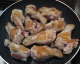 圧力鍋で鶏手羽元と大根のカレー煮作り方2写真