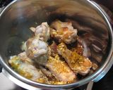 圧力鍋で鶏手羽元と大根のカレー煮作り方3写真