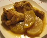 圧力鍋で鶏手羽元と大根のカレー煮作り方6写真