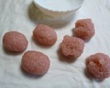 桜の季節のおしるこ作り方6写真