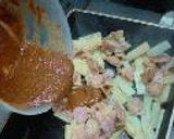 筍と豚肉のゴマ味噌炒め作り方4写真