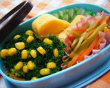 簡単！お弁当に可愛い菜の花～？！作り方3写真