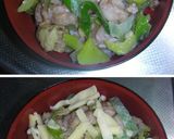 めちゃ旨♡　豚の天ぷら✤チーズがけ丼作り方5写真