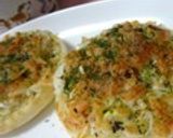 うどんスープの素でかき揚げ風トースト作り方6写真