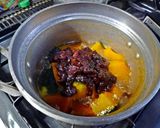 ☆塩麹で南瓜のいとこ煮☆作り方4写真