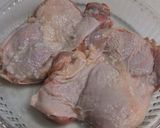 塩麹de鶏肉の梅ソースがけ作り方1写真