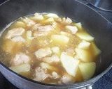 鶏肉と大根と菜の花のうま煮作り方4写真