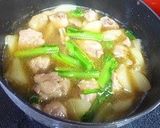 鶏肉と大根と菜の花のうま煮作り方5写真