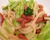 ペペロンチーノ☆うどんver.作り方5写真
