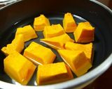 甘さ控えめ 濃い味のかぼちゃの煮物作り方3写真