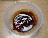 ほうれん草のゴマ味噌和え作り方1写真