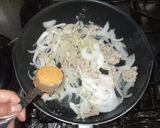 アスパラクリームパスタ♪簡単豚肉チーズ作り方6写真