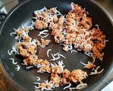 小さくて黒いオムライス作り方2写真