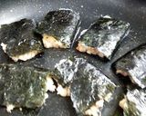 れんこんキムチの磯辺焼き作り方2写真
