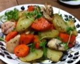 鶏むね肉と野菜のバジルソテー作り方5写真