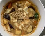 クリーミートマト味噌味豆腐入ナムル風煮作り方22写真