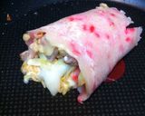 お好みとんぺい焼き〜コナモン手巻き作り方4写真