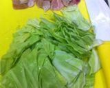 ご飯が進む☆★鶏肉とキャベツのマヨ焼き作り方1写真