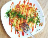 朝食、ランチに☀お食事パン耳ケーキ♫作り方5写真