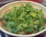三つ葉が香る豚肉の絶品玉子とじ作り方5写真