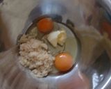 お返しバナナ型クッキーはクルミ＆きなこ味作り方2写真