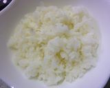 鮭と新玉葱の丼。　レモンわさび風味作り方5写真