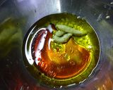 鮭と新玉葱の丼。　レモンわさび風味作り方4写真