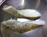 鱈と野菜の蒸し物　わさびレモンソース添え作り方1写真