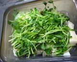 鱈と野菜の蒸し物　わさびレモンソース添え作り方7写真