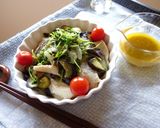 鱈と野菜の蒸し物　わさびレモンソース添え作り方9写真