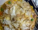 全てレンジさっぱり洋風梅ウスター炒飯弁当作り方9写真