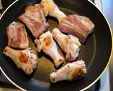 お肉とお豆の煮込み作り方2写真