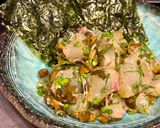 🥒Qちゃんで鯛のお刺身おつまみ🍾作り方5写真