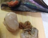 春のスープ 平貝ヒモのオニオンスープ作り方1写真