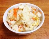 根菜とささみの炊き込みごはん作り方7写真