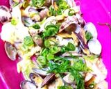 塩麹で★春キャベツとあさりの酒蒸し作り方4写真