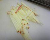 ☆箸休めに☆長芋とりんごの酢の物作り方1写真