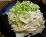 ☆箸休めに☆長芋とりんごの酢の物作り方2写真